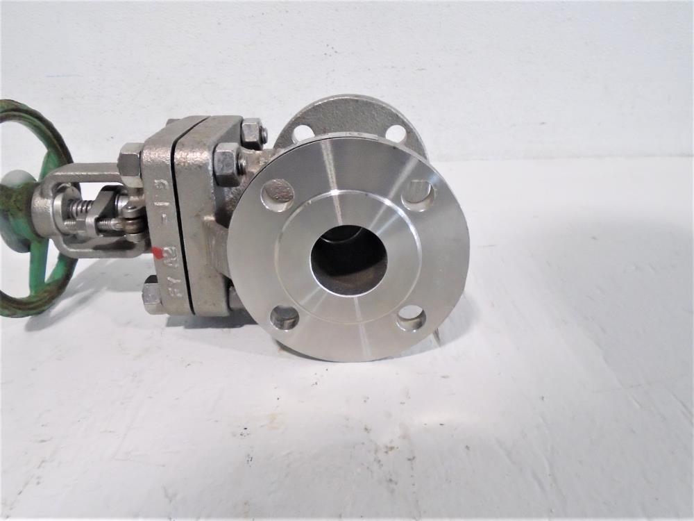 Kitz 1-1/2" 150# CF8M Gate Valve, Fig# 150UMHAMT